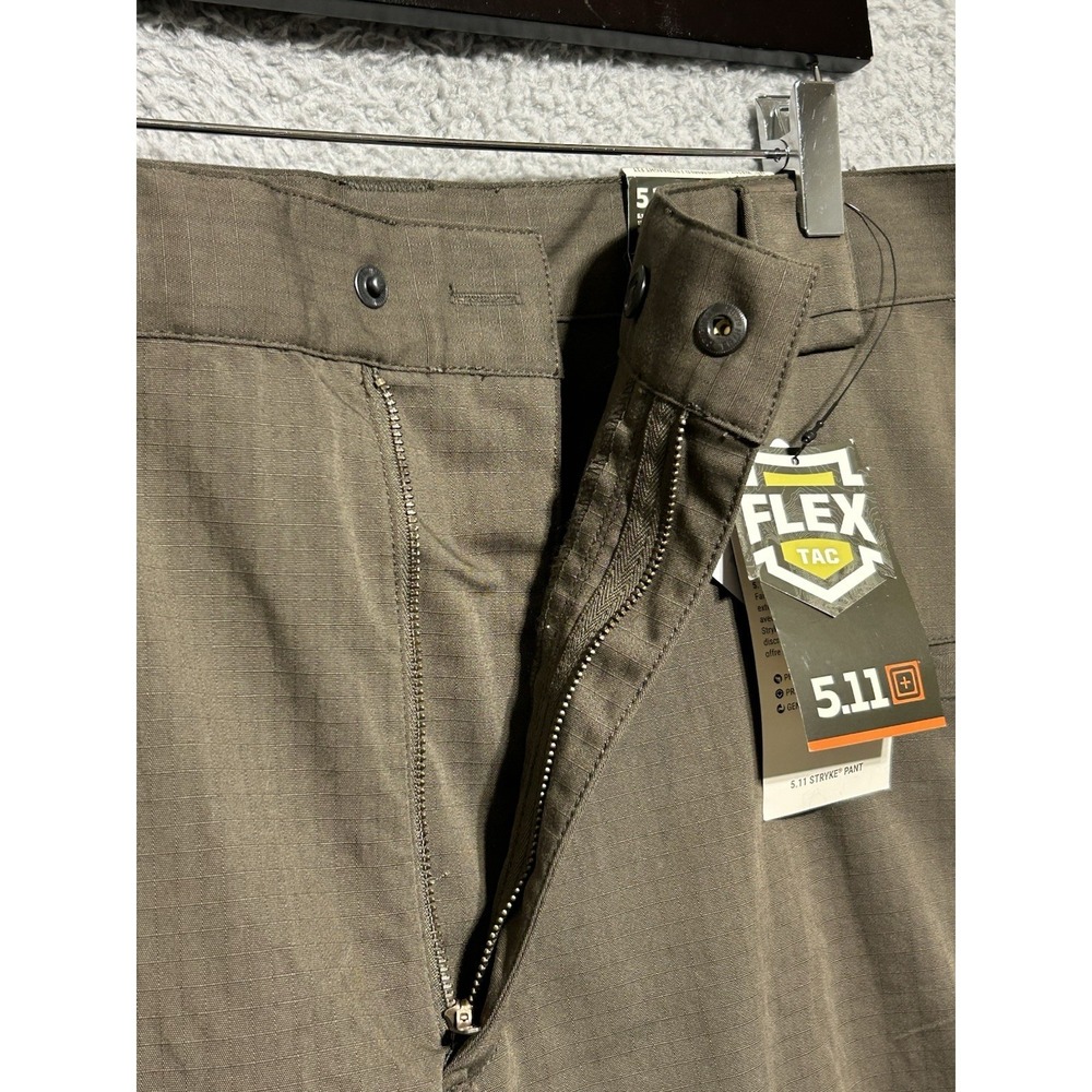 5.11 Tactical Stryke Pants Flex Unhemmed Mens 46 Green 74369L New - Picture 16 of 16